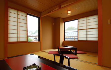 传统的日式温泉旅馆 长野县的一乃汤果亭