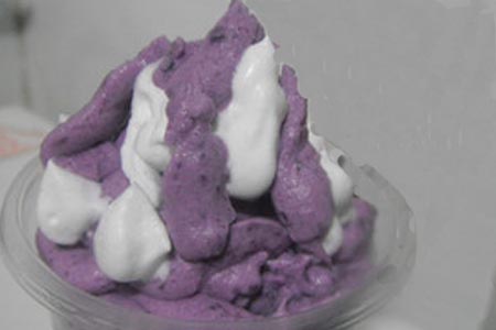 “镰仓第一浓”——紫薯冰激凌