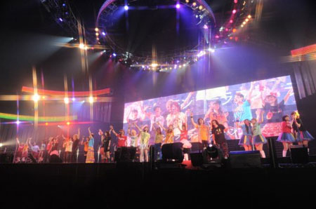 “Anisong”祭典5万人狂热 水树奈奈等歌手登台献唱