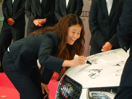 奥迪日本将向日本女足免费提供22辆“奥迪A1”汽车