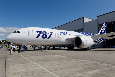 全日空公布其即将接收的波音787中型客机的航线计划