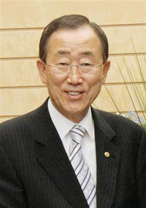 联合国秘书长潘基文将访问日本