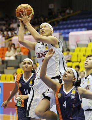 女篮亚锦赛 日本将于今晚迎战中国队