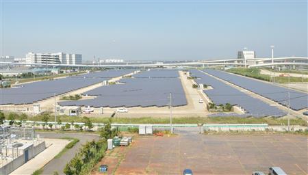 日本国内最大太阳能发电站开始运转