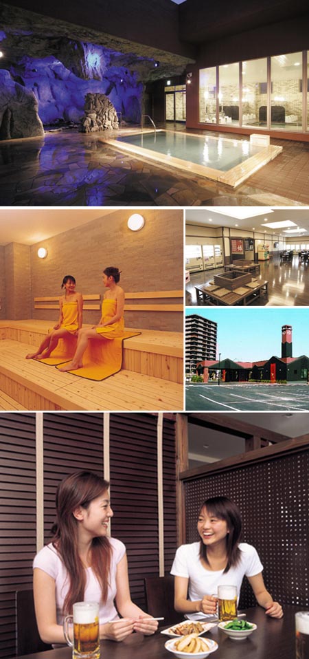 札幌都市天然温泉藏之汤 梦幻般的特别休闲时光