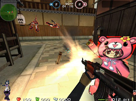 PC人气萌系FPS网游《纸片人》动画版部分人设图＆截图放出