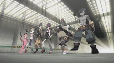 PC人气萌系FPS网游《纸片人》动画版部分人设图＆截图放出