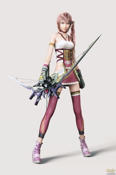 《最终幻想XIII-2》全新游戏场景及“莎拉”人设