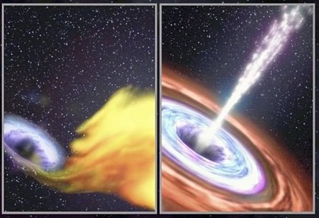 国际空间站日本研究队首次拍摄到黑洞吞噬恒星照片