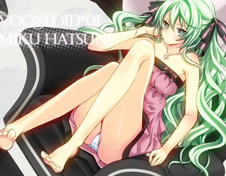 萌妹子！初音未来美腿同人图集