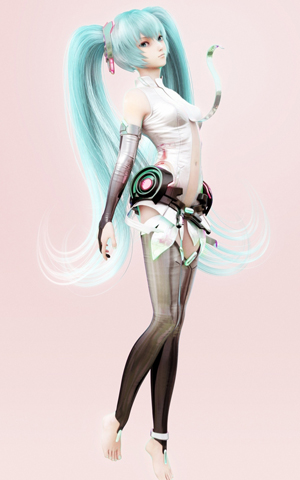 萌妹子！初音未来美腿同人图集