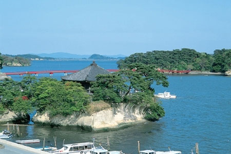 松岛的代表性地标 五色堂