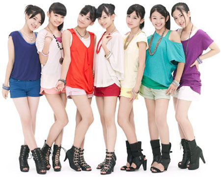 factory一手打造的日本七人组合fairies将于9月21日发行的出道单曲
