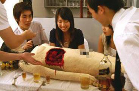 日本变态料理“食人菜”制作全解
