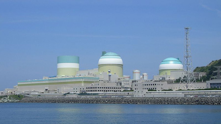 四国电力伊方核电站1号机因定期检查中止运行