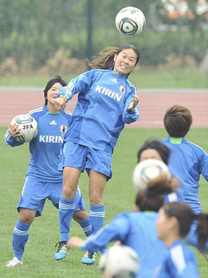 伦敦奥运会女足亚洲区预选赛 日本今天将迎战朝鲜队