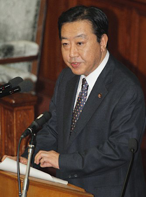 日本临时国会继续进行 野田佳彦拒绝解散众议院