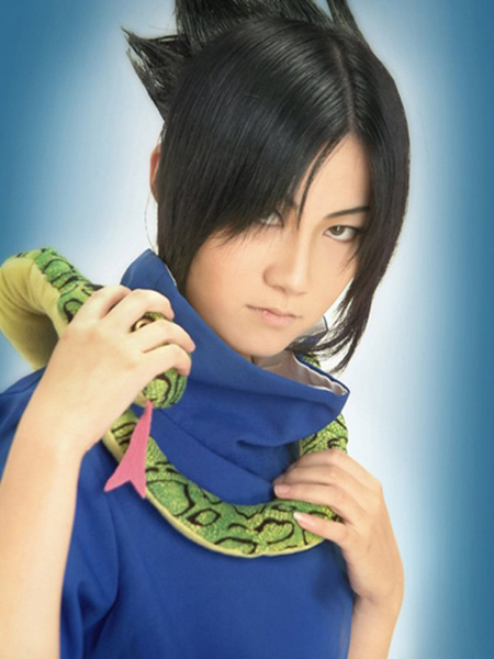 性别难辨！？女版宇智波佐助cos图？