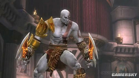 战神3奎托斯凶猛 乱入《真人快打3》对战视频公开