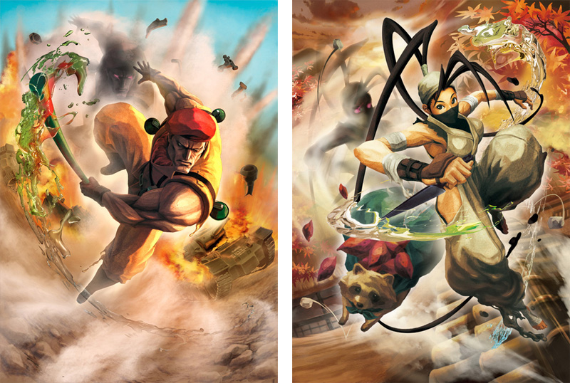 《街霸X铁拳》四名新参战角色的视频以及PSV版的最新PV