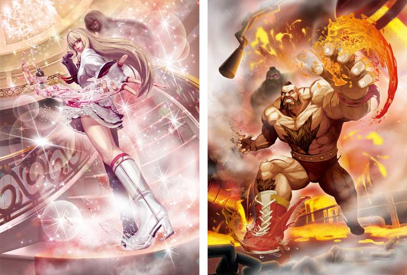 《街霸X铁拳》四名新参战角色的视频以及PSV版的最新PV