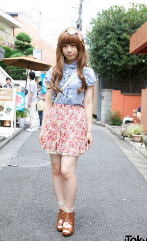 东京街头的粉嫩萝莉