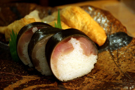 日本无鱼腥味的鲭鱼寿司