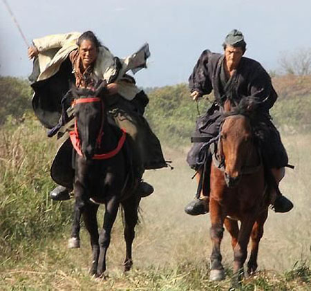 《平清盛》正在热拍 松山健一玉木宏策马奔腾