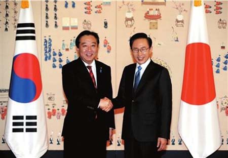 日韩举行首脑会谈 两人一致同意尽快重启日韩EPA谈判