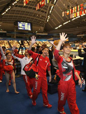 2011年体操世锦赛 日本获女子团体决赛第7