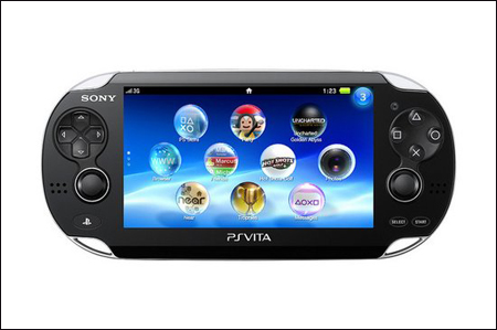 索尼新款游戏掌机PS Vita将于12月在日本发售
