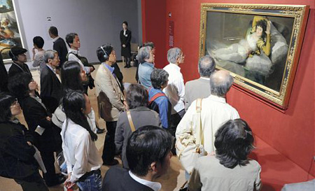 弗朗西斯科•戈雅画展在日本东京举行
