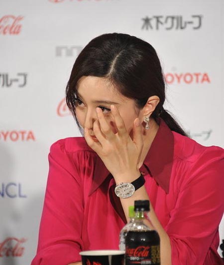 范冰冰表示东京电影节做评委将公正评审 不偏向华语片