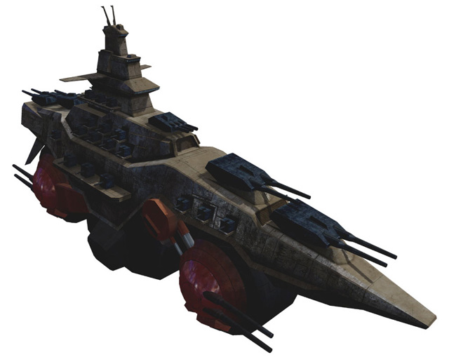 PS3《机动战士高达EXTREME VS》巨型战舰
