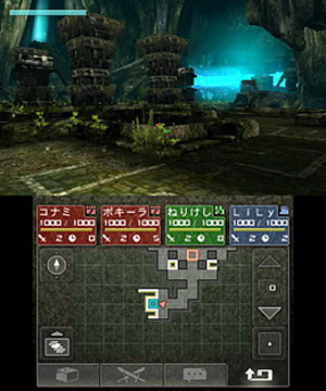 N3DS迷宫冒险RPG《迷宫的彼方》公布最新游戏截图