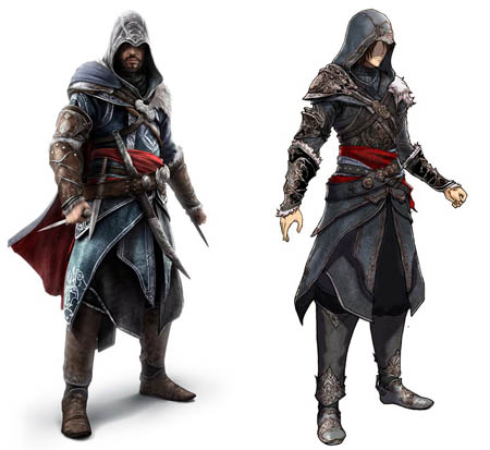 EZIO服装DLC登场！《最终幻想13-2》与《刺客信条》合作