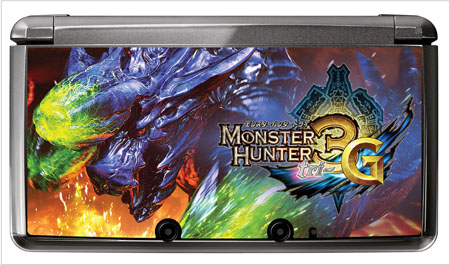 HORI即将推出《怪物猎人3G》主题的3DS原创保护膜