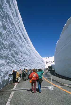 立山黑部阿尔卑斯山脉路线