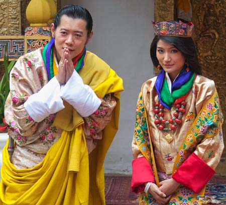 不丹国王将于15日访问日本 王妃随同前往