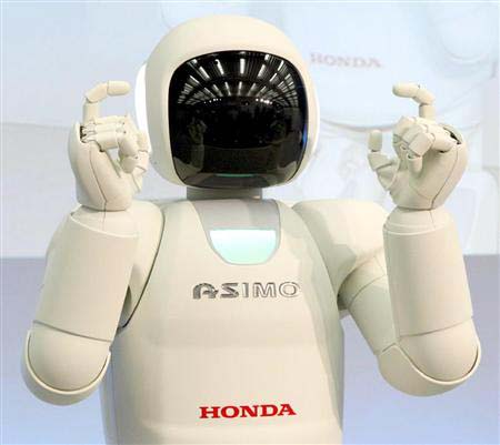 本田双足机器人新款“ASIMO”公开 可打开瓶盖倒水
