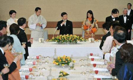 日防卫相因缺席不丹国王欢迎晚宴被警告
