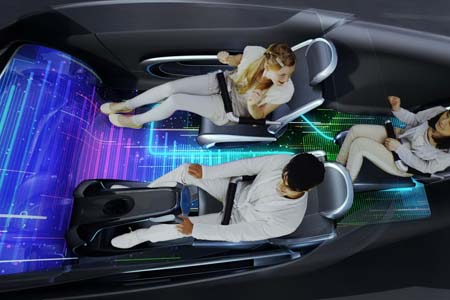 日本丰田推出超未来汽车 可远距离操作可变色