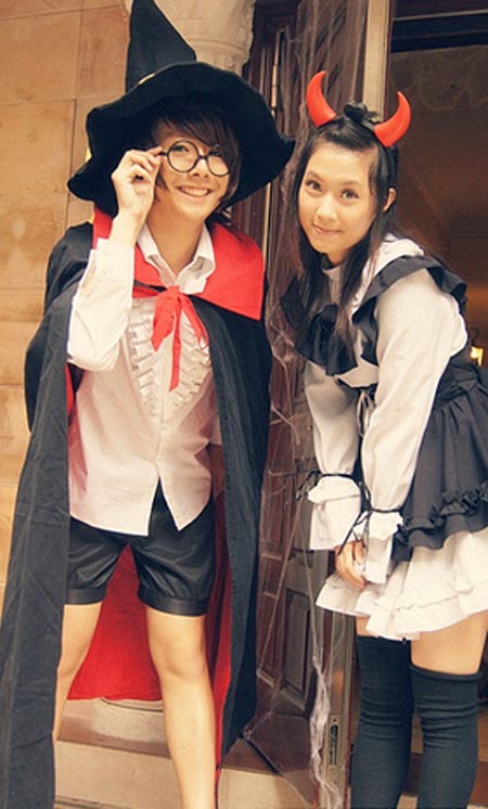 万圣节大宅下的女仆与执事 广州首家女仆执事咖啡屋