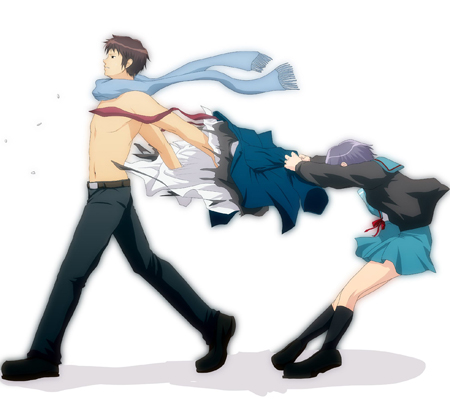 《凉宫春日》吐槽帝阿虚后宫群：情归何处我爱谁？