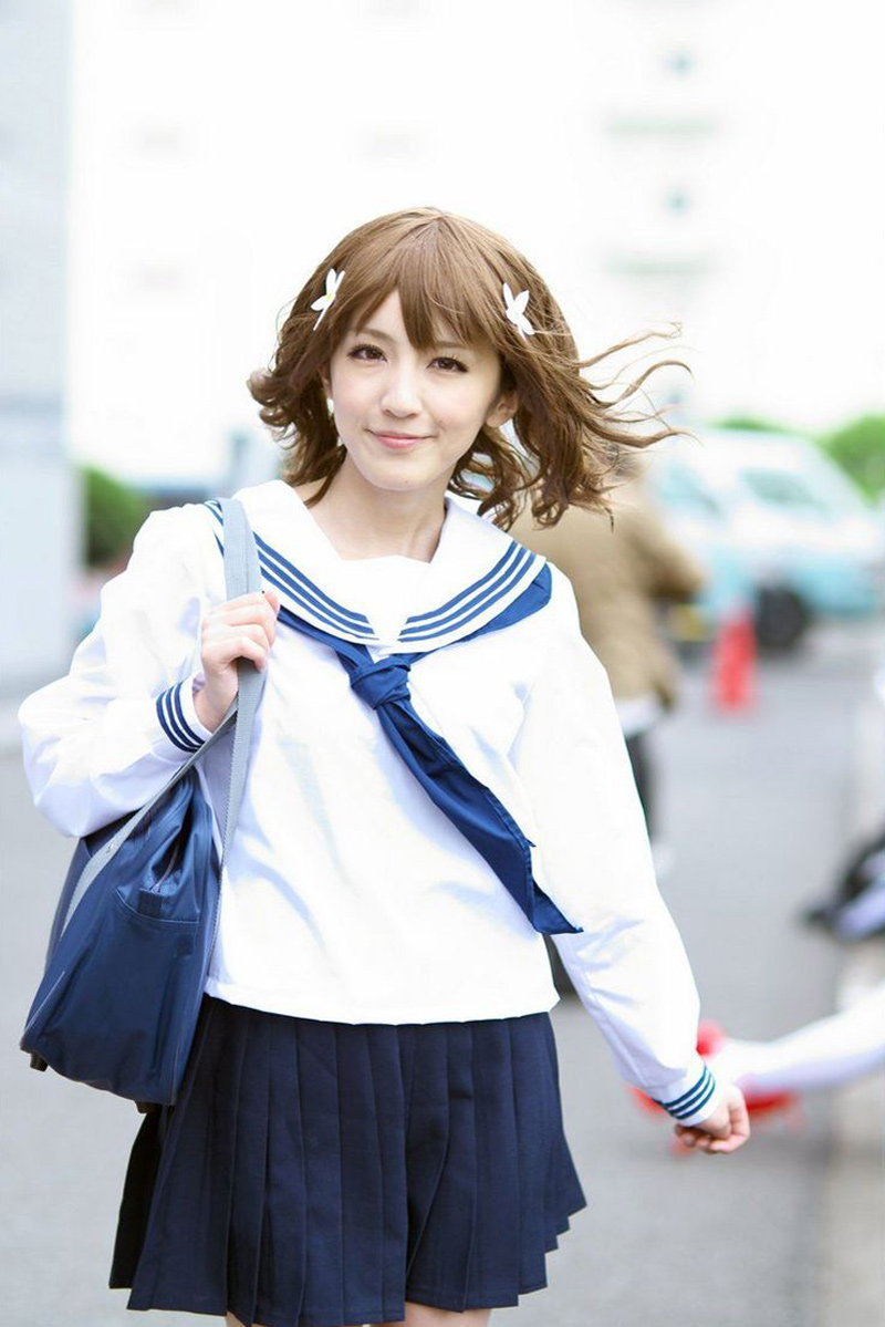 花开伊吕波松前绪花纯洁白净美丽cos组图赏