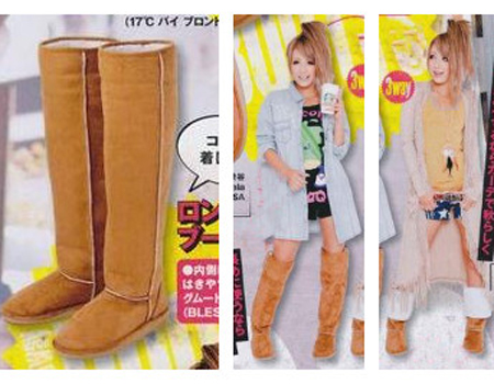 玩转你的鞋柜  日本热销长短靴2WAY穿搭术！