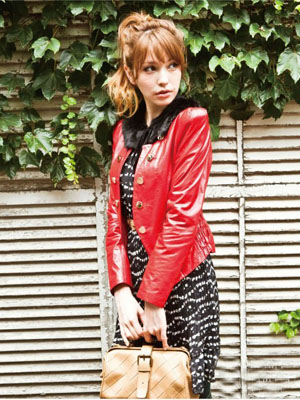 超人气模特藤井莉娜秋冬七日搭配案内书！！（二）