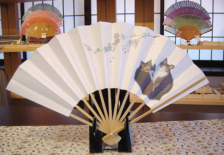 日本扇子 风情文化的代表物