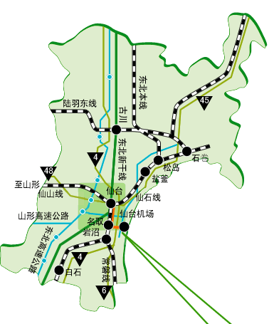 仙台机场的交通信息