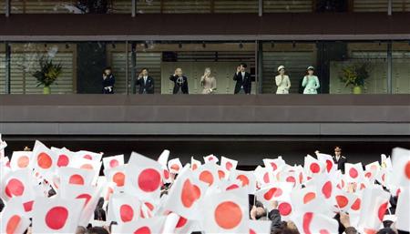 日本明仁天皇庆祝78岁生日